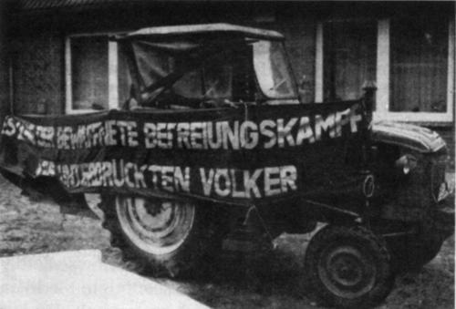 Traktor f�r die ZANU