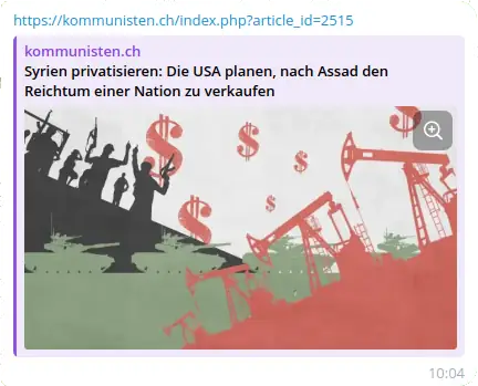 Syrien privatisieren: Die USA planen, nach Assad den Reichtum einer Nation zu verkaufen